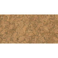 Close-up of a natural cork surface with irregular tan-brown chunks and a textured pattern.
